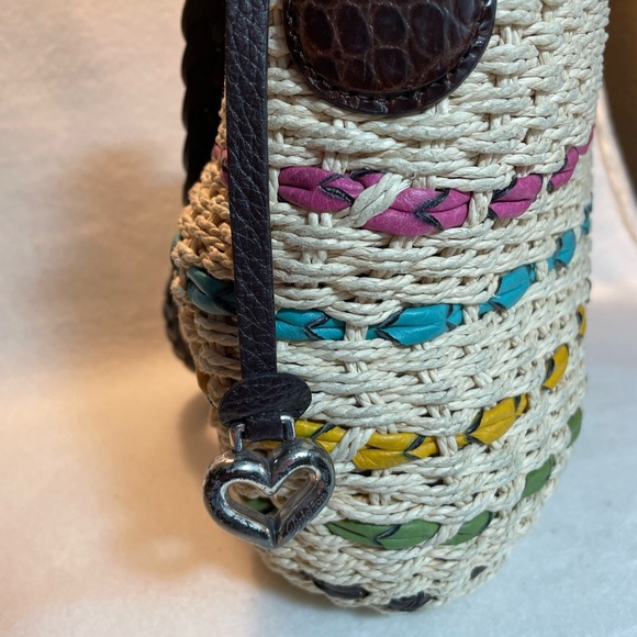 Brighton Woven Straw Shoulder  bag - Picture 2 of 10